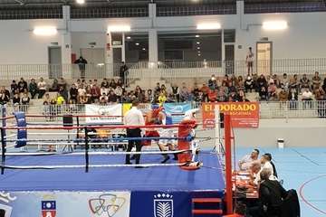 El boxeo volvió a Telde con una velada en el Pabellón Juan Carlos Hernández (Foto TA)
